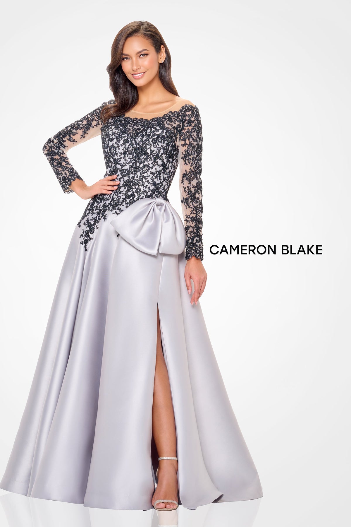 Cameron Blake CB3249_SILVER_BLACK_FRONT