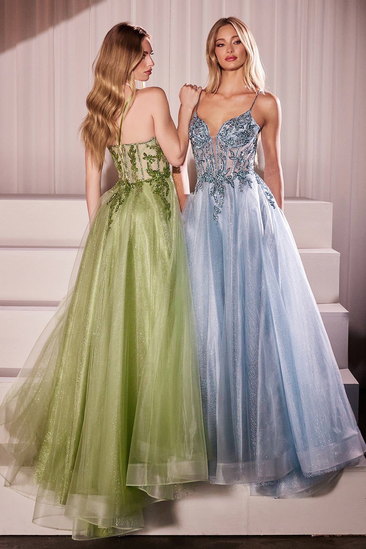 Ladivine by Cinderella Divine CC0881_LT-BLUE-GREENERY_3