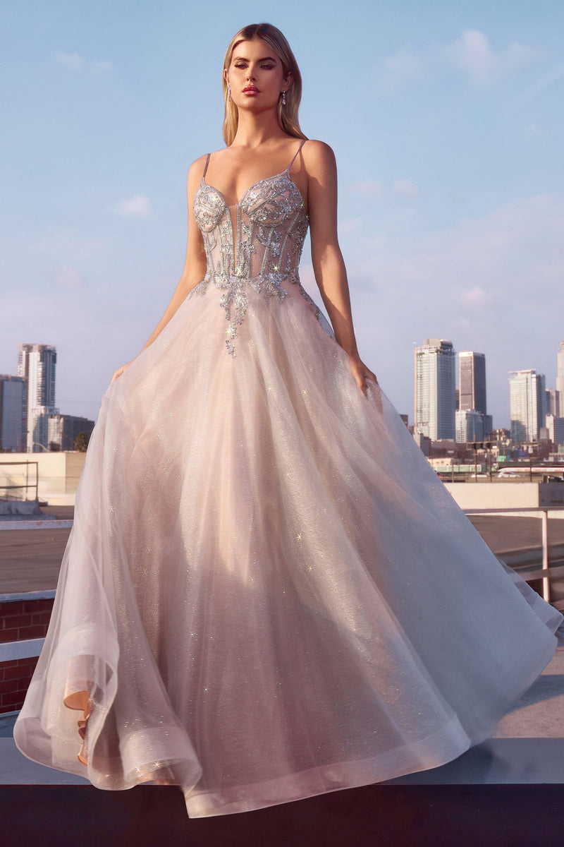 Ladivine by Cinderella Divine CC0881_SILVER-NUDE