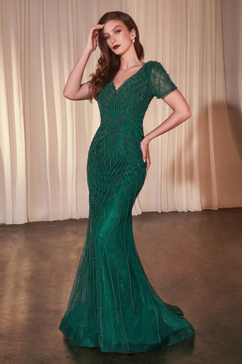 Ladivine by Cinderella Divine CC4019_EMERALD_FRONT