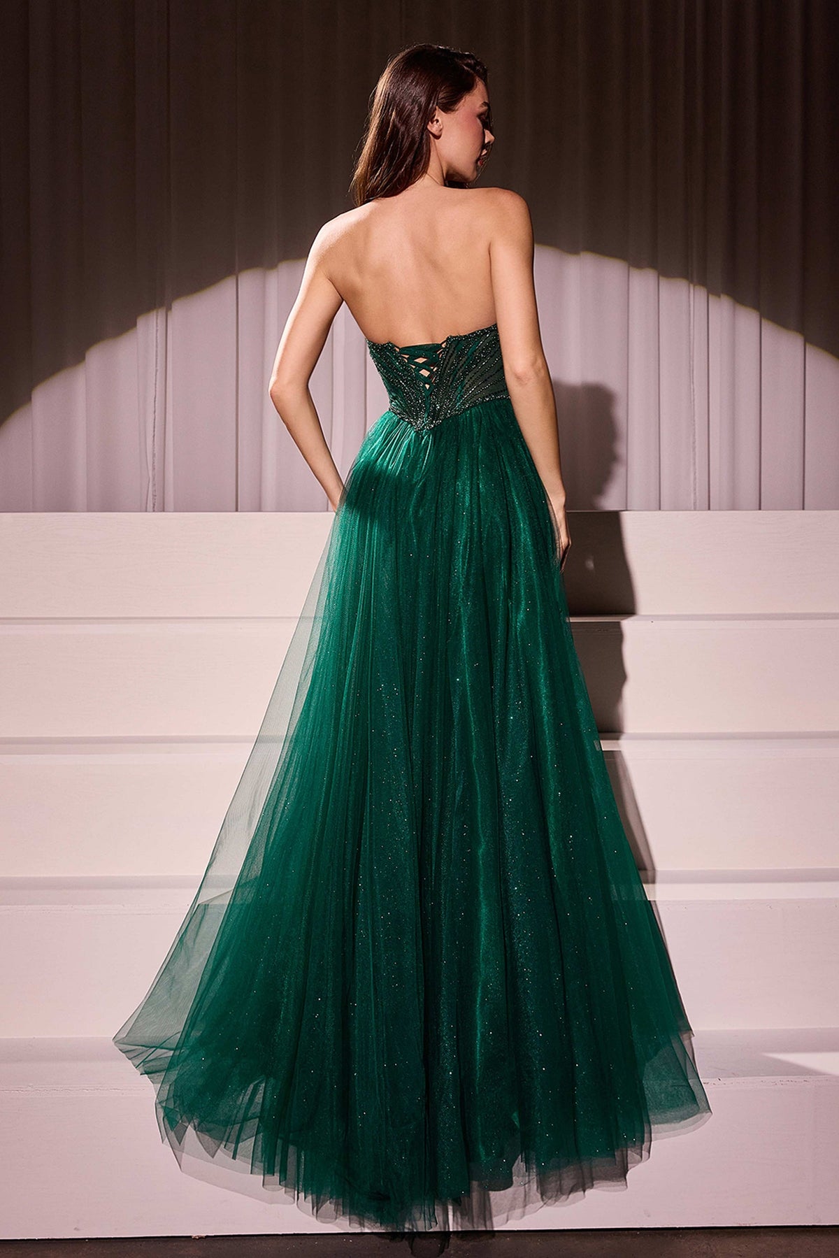 Ladivine by Cinderella Divine CC415_emerald_BACK