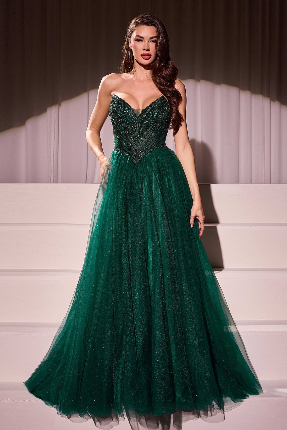 Ladivine by Cinderella Divine CC415_emerald_FRONT
