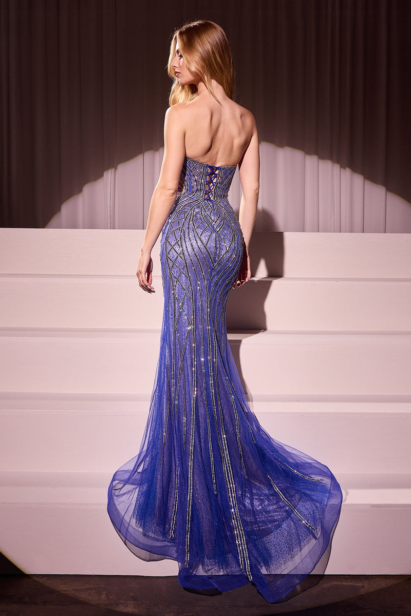Ladivine by Cinderella Divine CC6018_royal_back