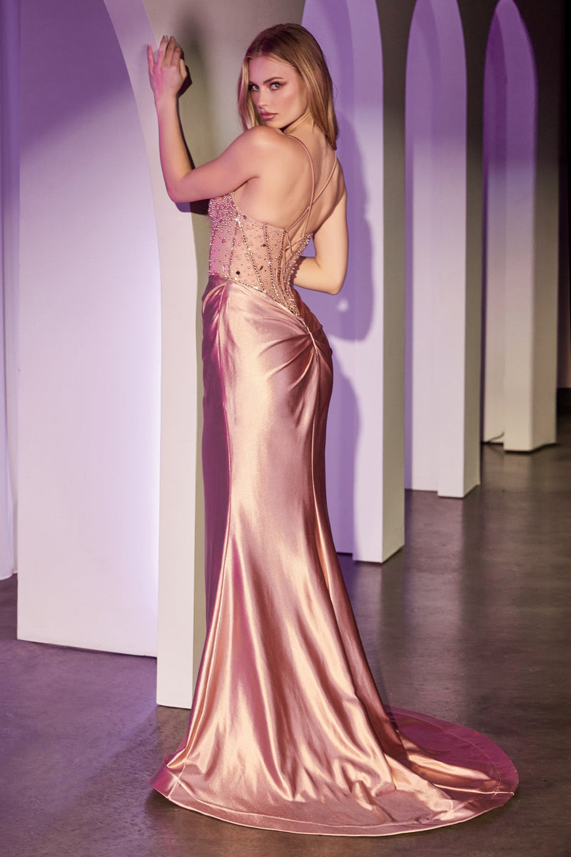Ladivine by Cinderella Divine CC8884_ROSE-GOLD_BACK