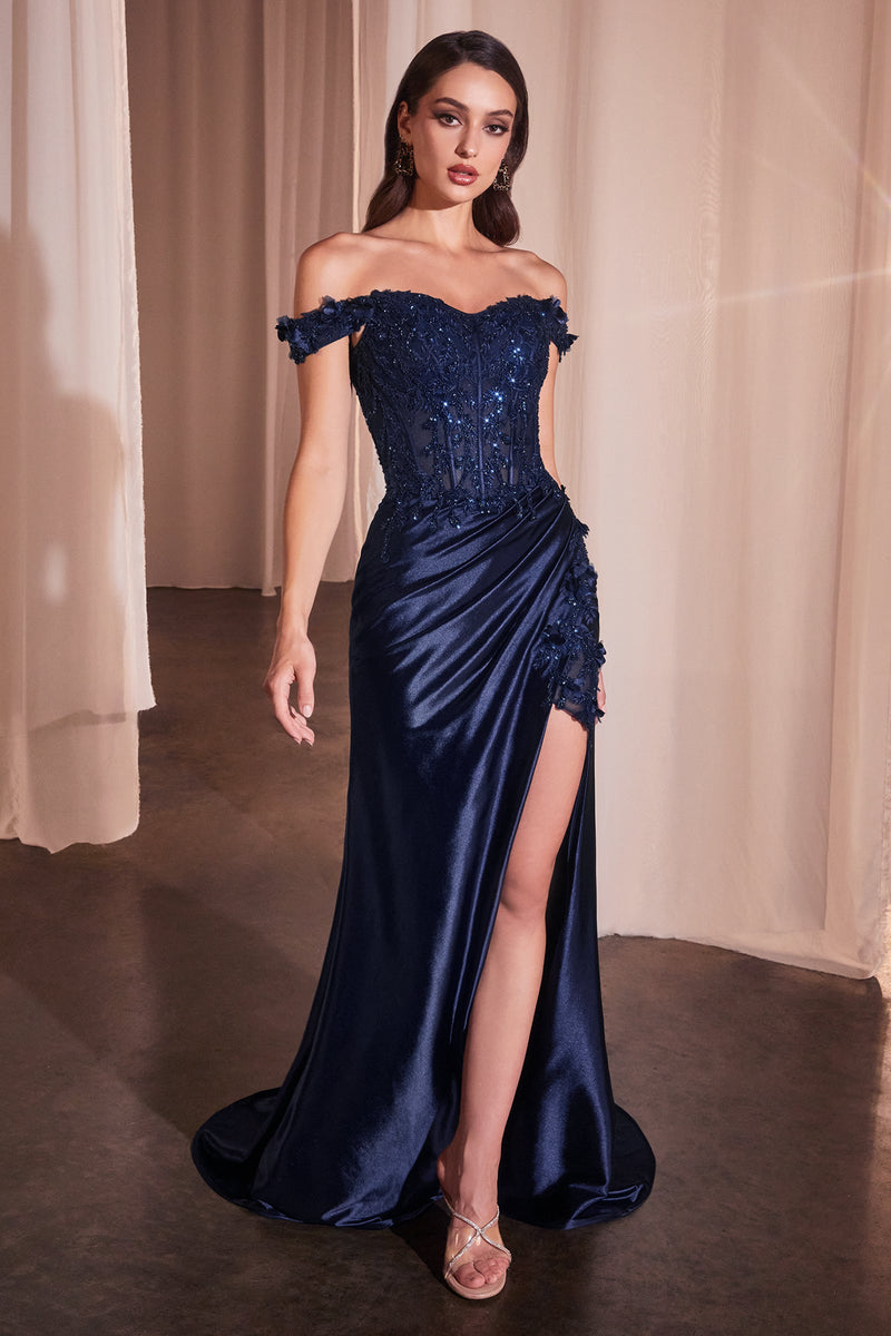 Ladivine by Cinderella Divine CD0186_NAVY_1