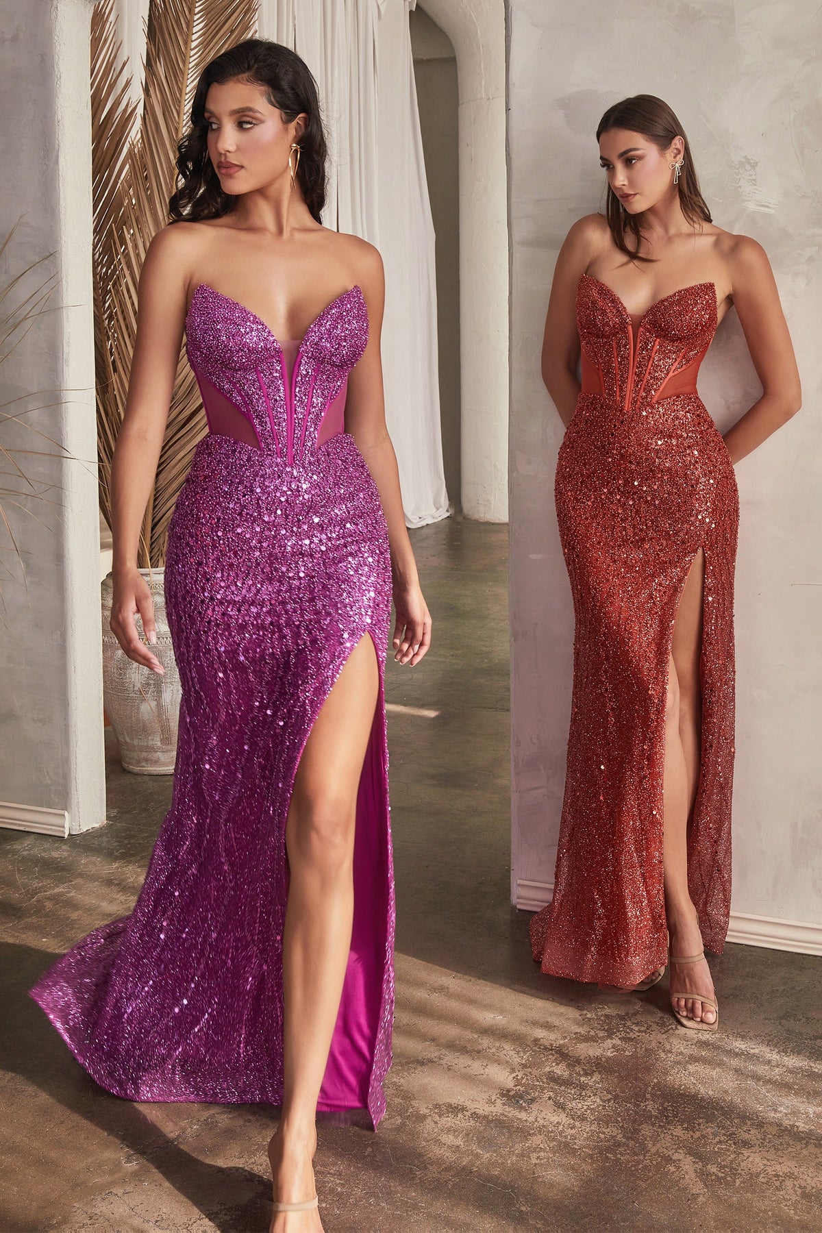 Ladivine by Cinderella Divine CD0227_amethyst_sienna