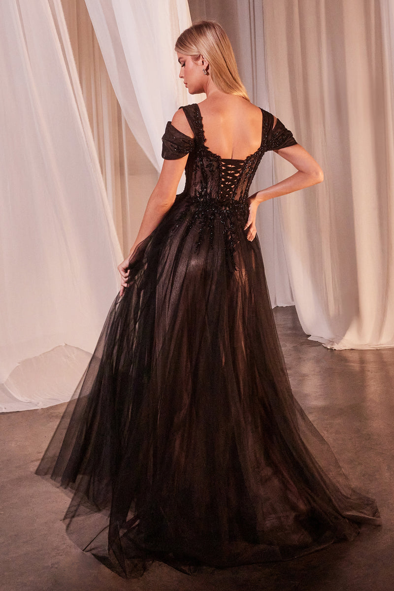 Ladivine by Cinderella Divine CD0237_BLACKNUDE_1