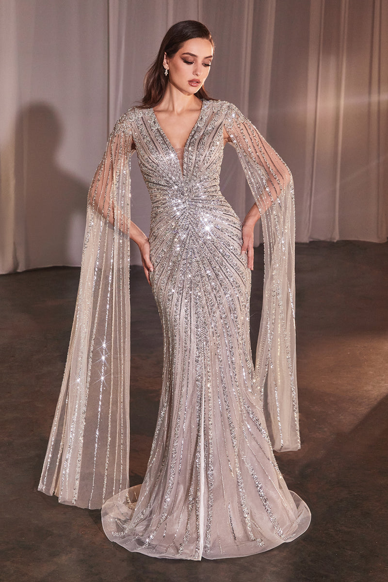 Ladivine by Cinderella Divine CD0239_SILVER-NUDE_1