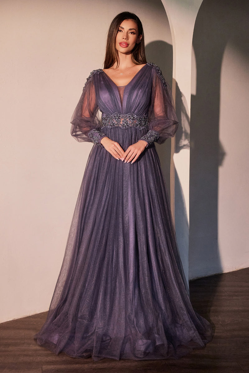 Ladivine by Cinderella Divine CD0938_SMOKY-VIOLET_FRONT