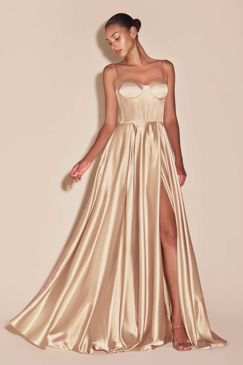 Ladivine by Cinderella Divine CD337_CHAMPAGNE_FRONT