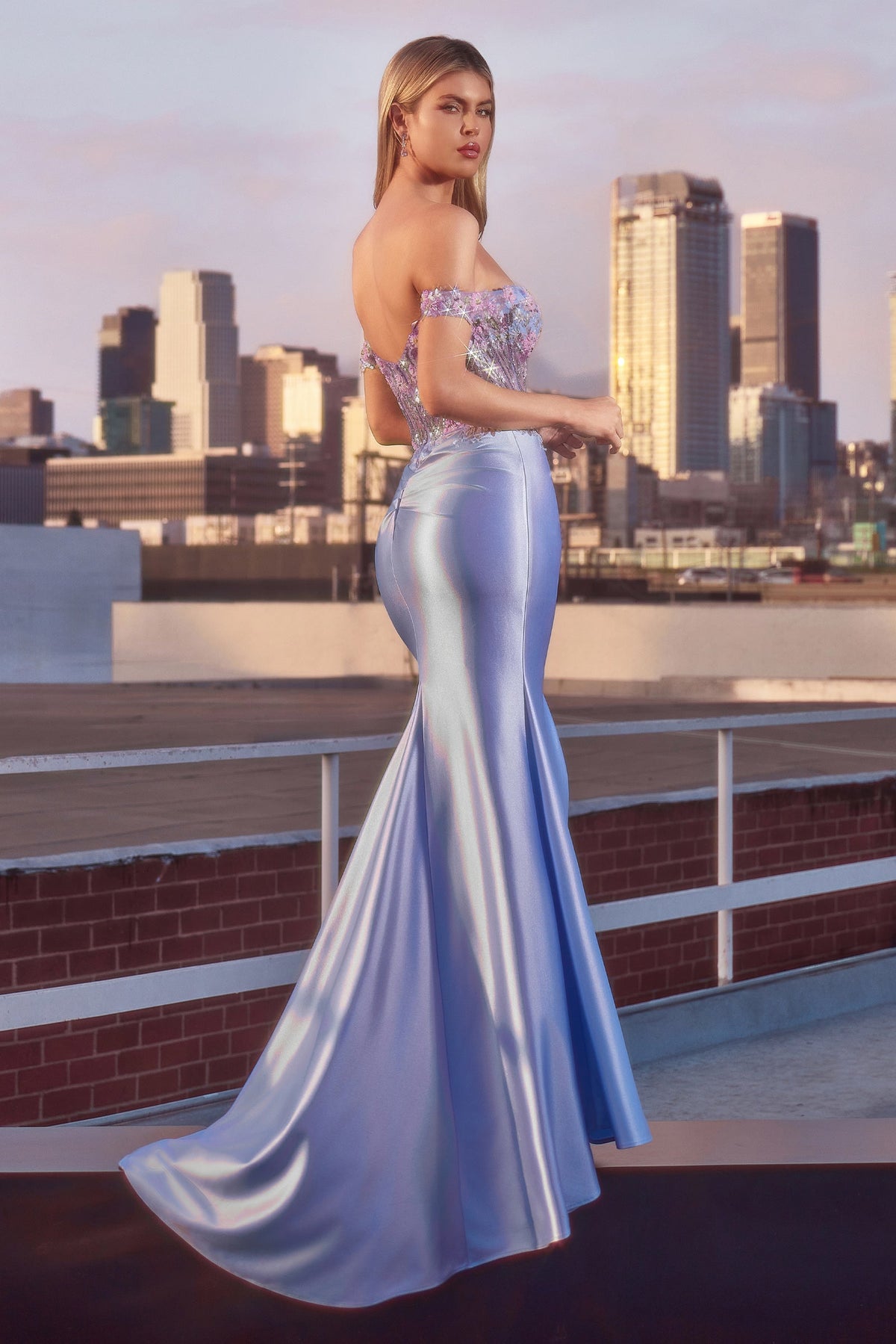 Ladivine by Cinderella Divine CD745_BLUE_BACK