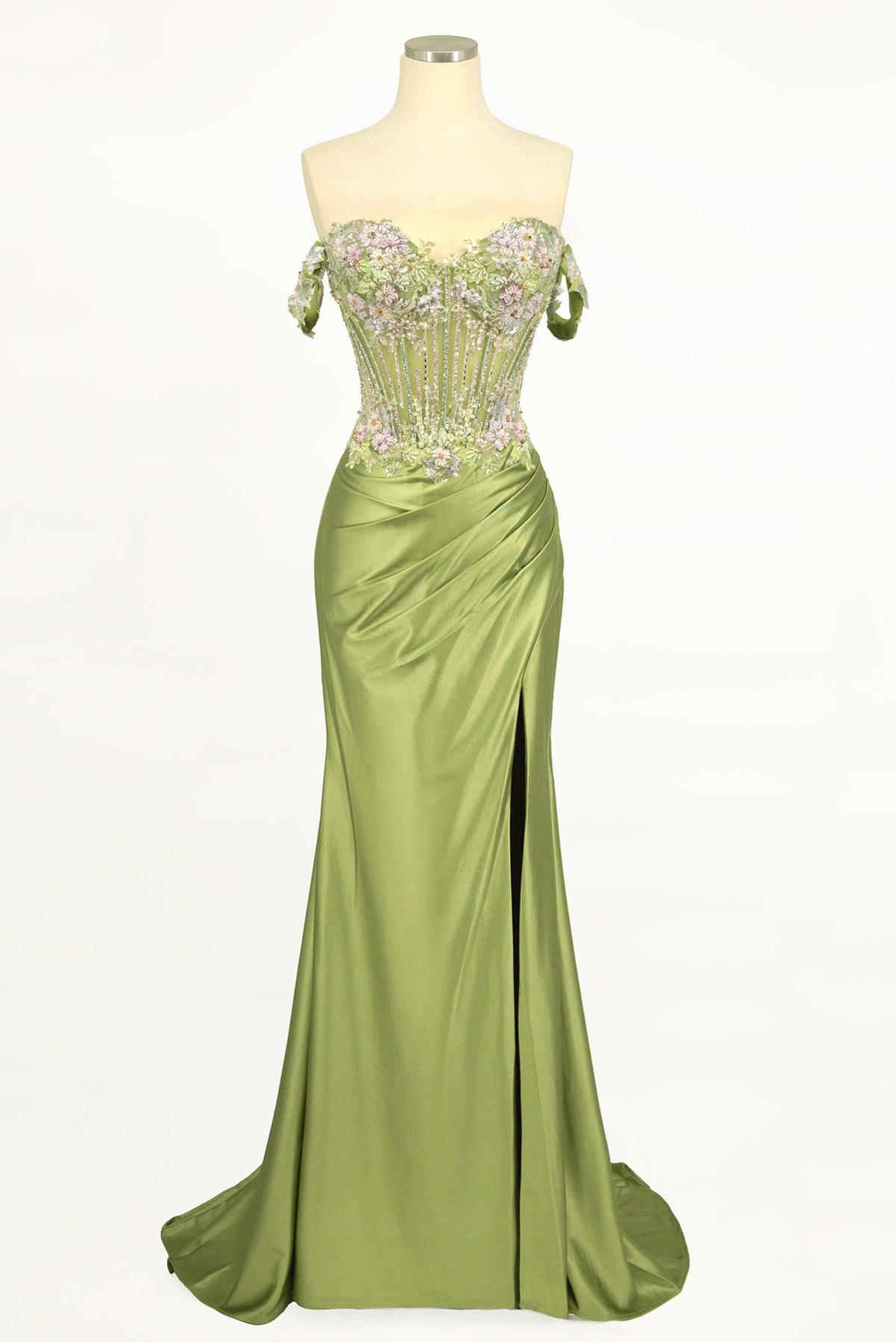 Ladivine by Cinderella Divine CD745_Greenery_front