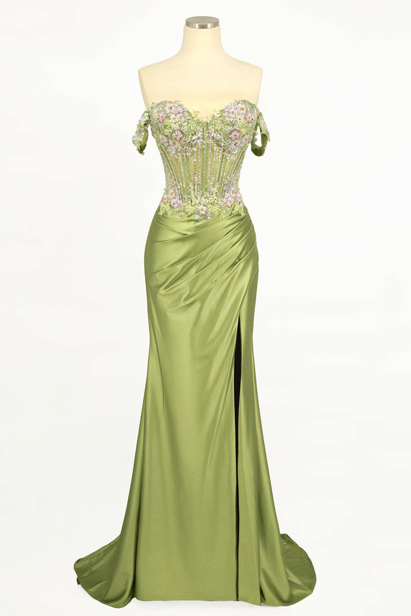Ladivine by Cinderella Divine CD745_Greenery_front