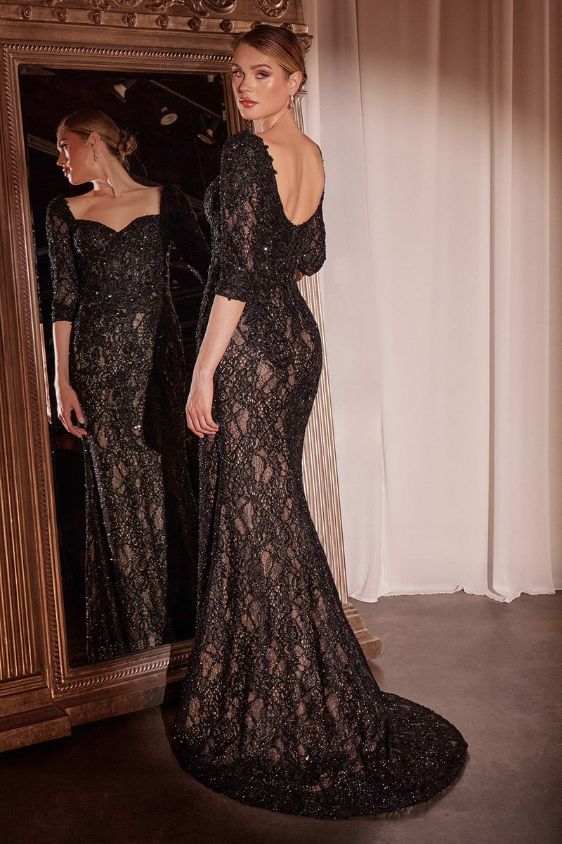 Ladivine by Cinderella Divine CD749_BLACK-NUDE_3