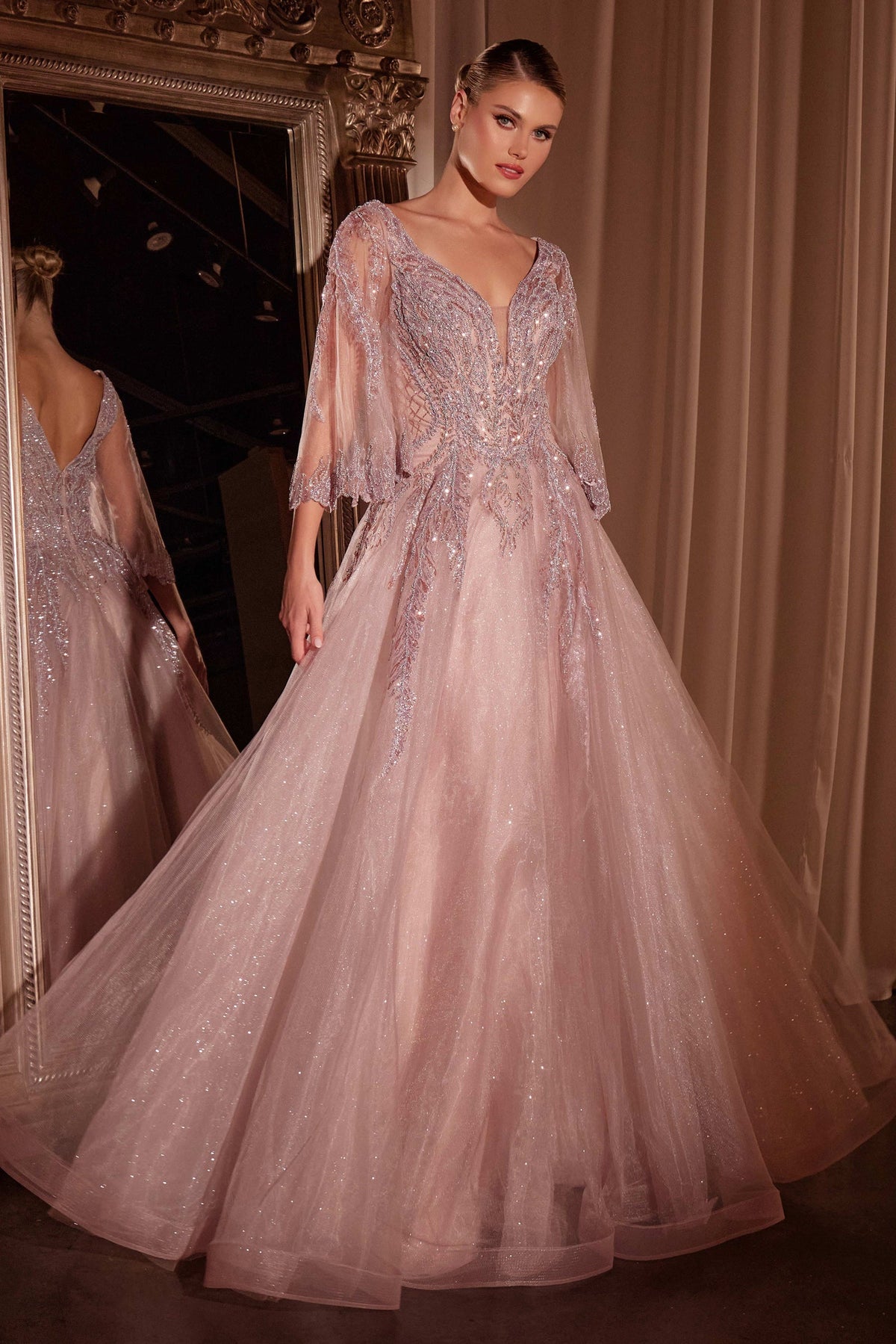 Ladivine by Cinderella Divine CD784_MAUVE_FRONT