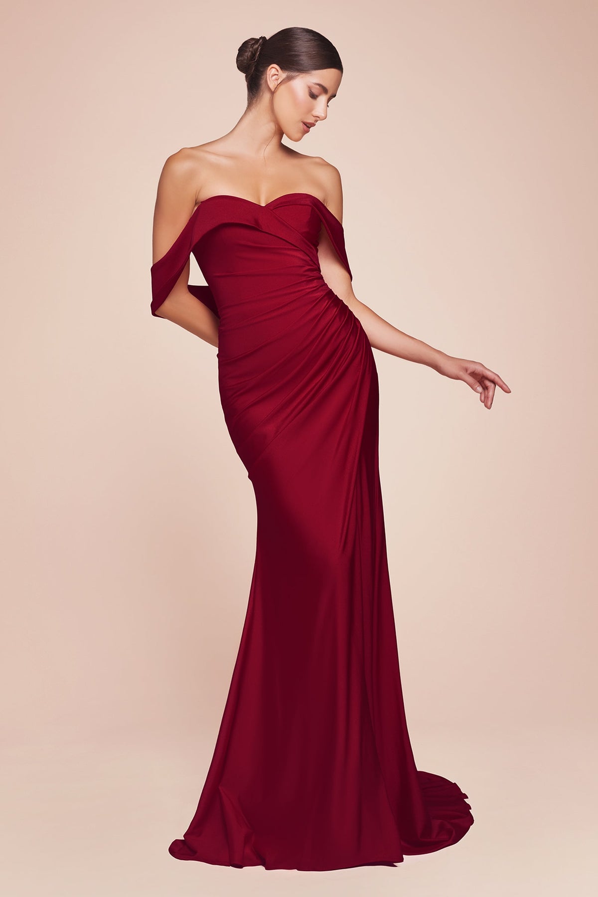 Ladivine by Cinderella Divine CD790_BURGUNDY_FRONT