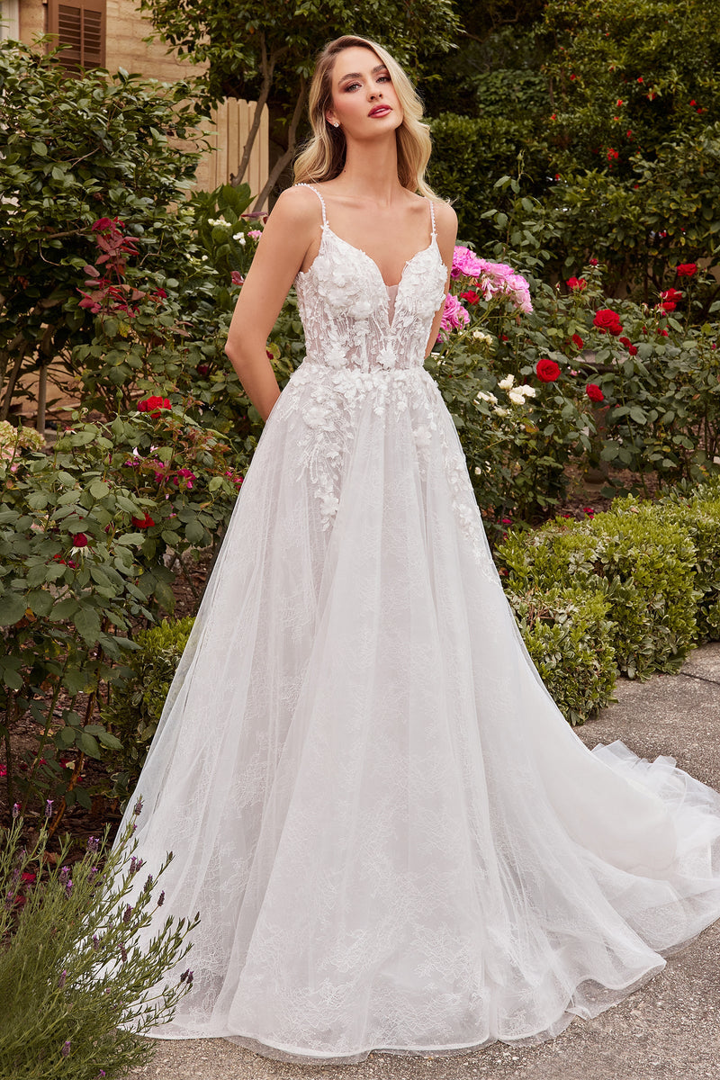 Andrea & Leo Couture CD857W_OFF_WHITE_FRONT