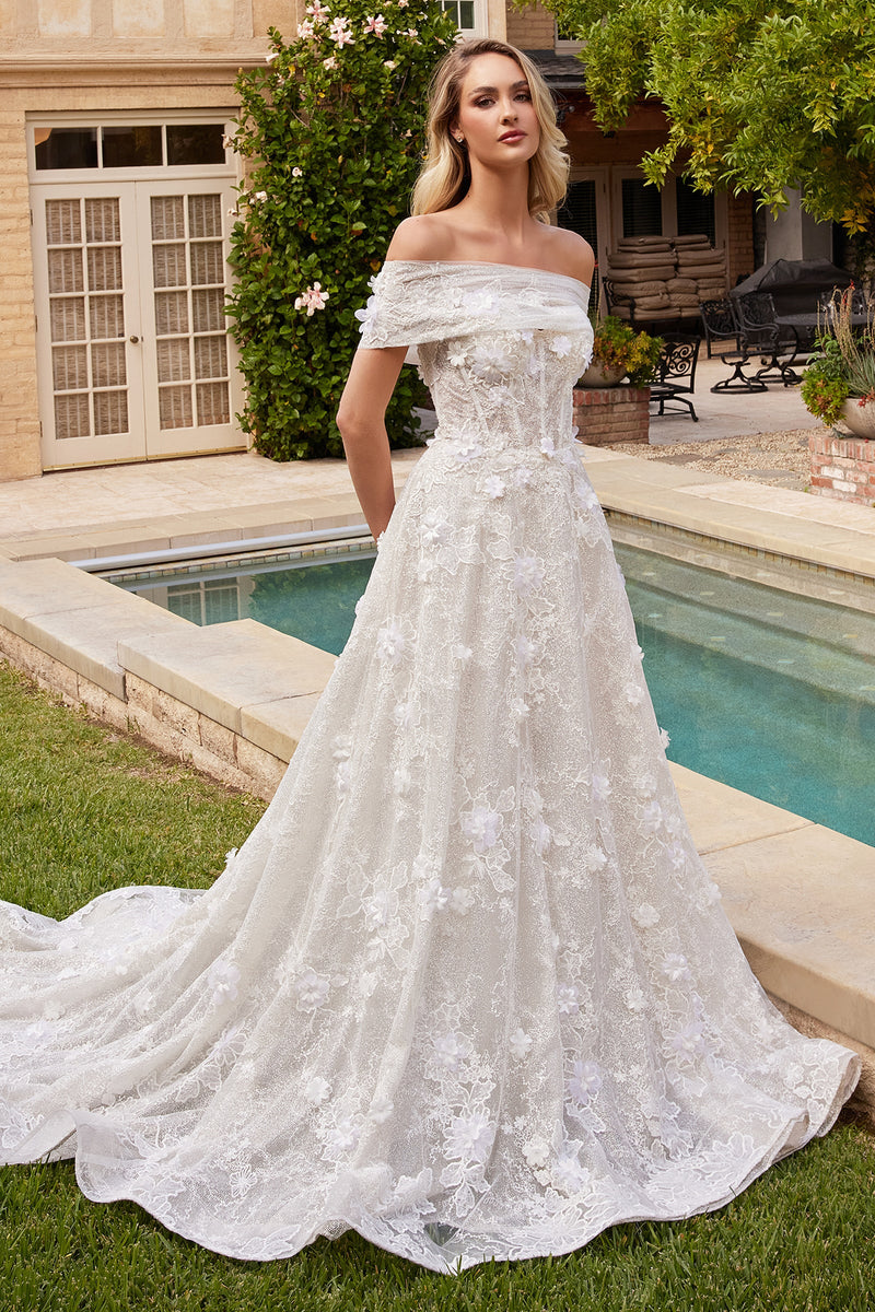 Andrea & Leo Couture CD860W_OFF_WHITE_FRONT