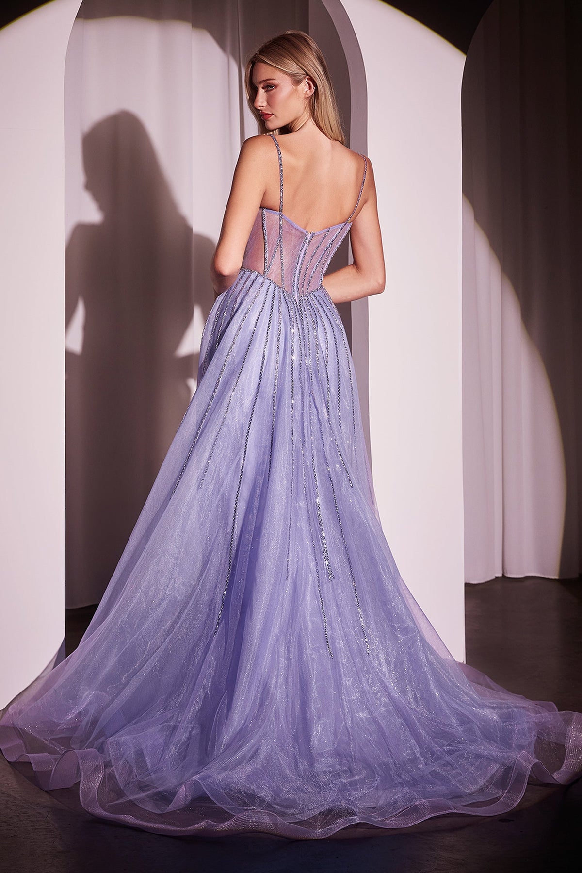Ladivine by Cinderella Divine CD863_LILAC_BACK