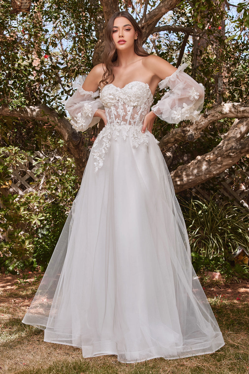 Ladivine by Cinderella Divine CD962W_OFF_WHITE_FRONT