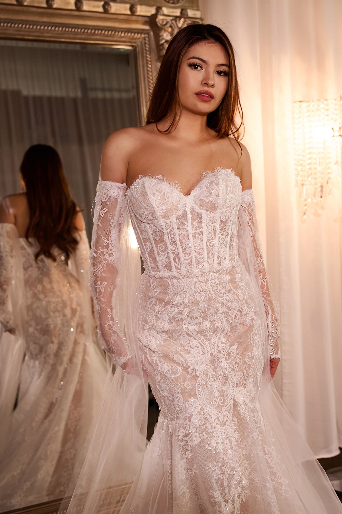 Andrea & Leo Couture CDS424W-1