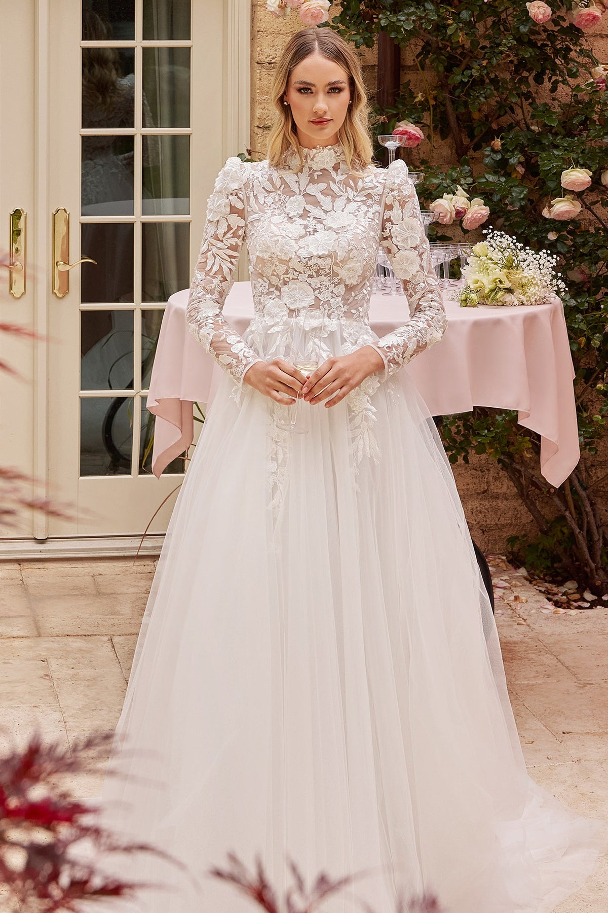 Ladivine by Cinderella Divine CDS433W_OFF_WHITE_FRONT