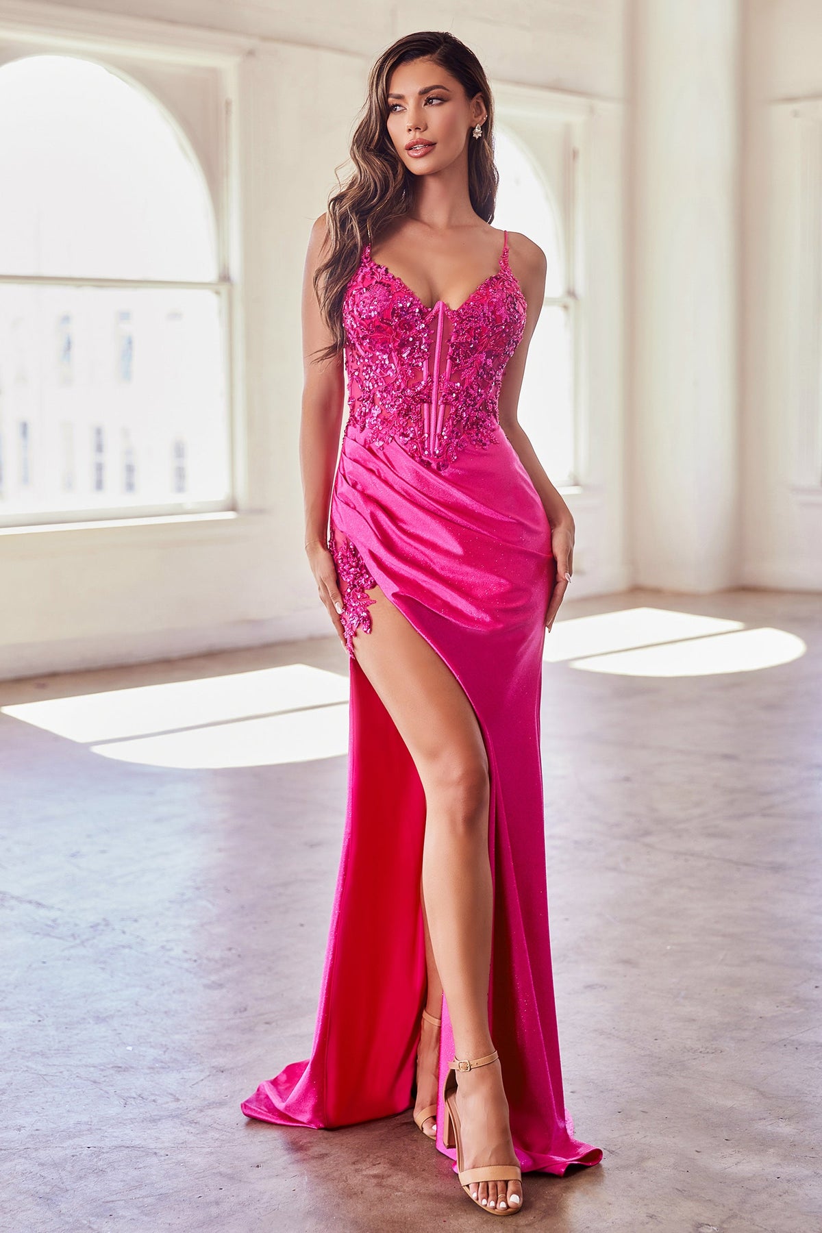 Ladivine by Cinderella Divine CDS439_fuchsia