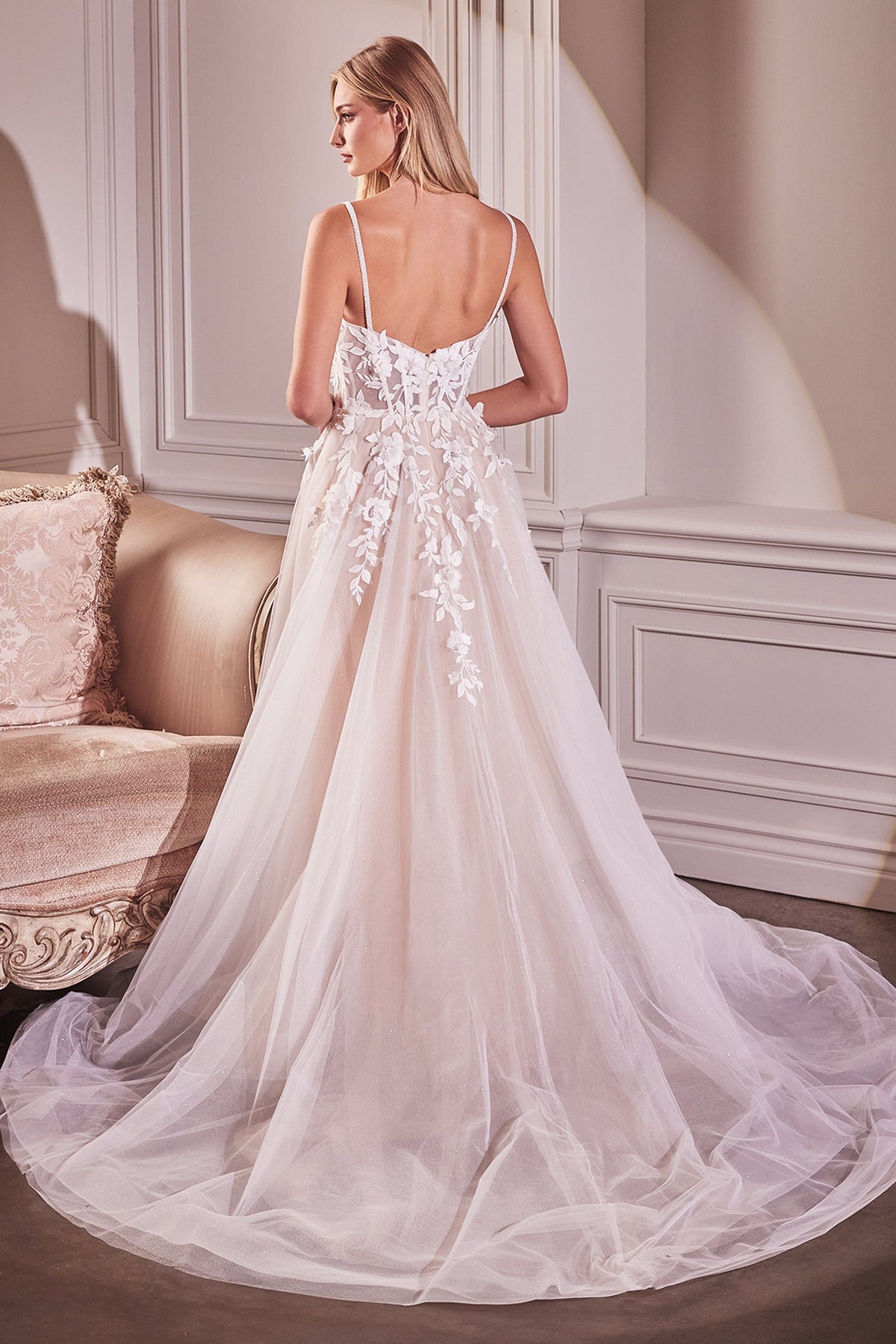 Ladivine by Cinderella Divine CDS477W_OFF-WHITE_BACK