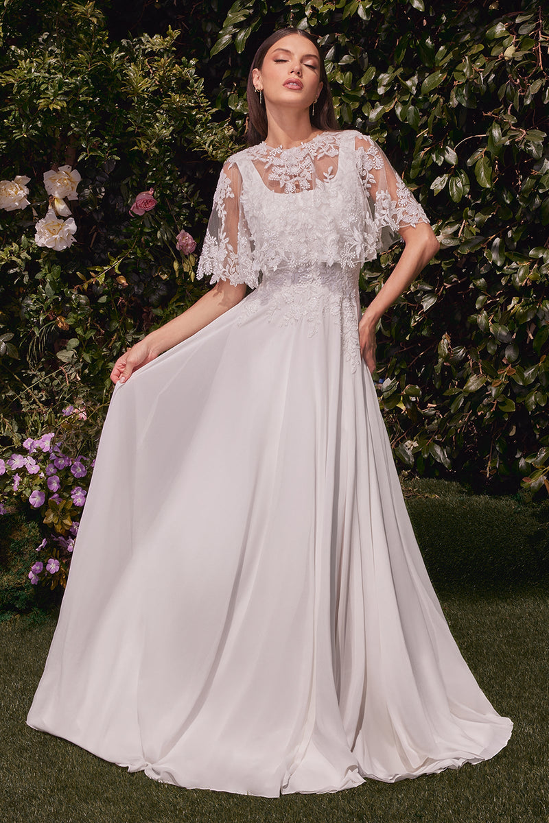 Ladivine by Cinderella Divine CDS503W_OFF-WHITE