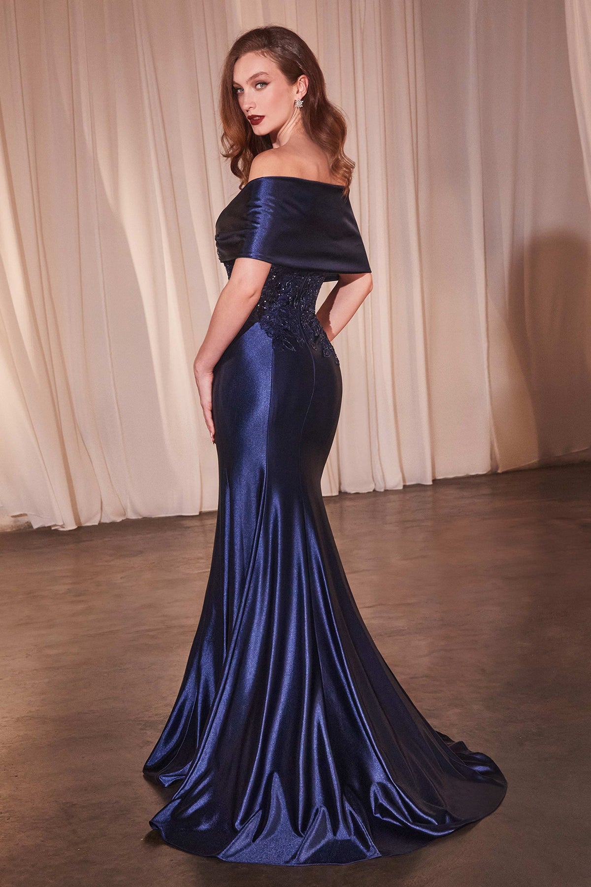 Ladivine by Cinderella Divine CDS507_NAVY_2