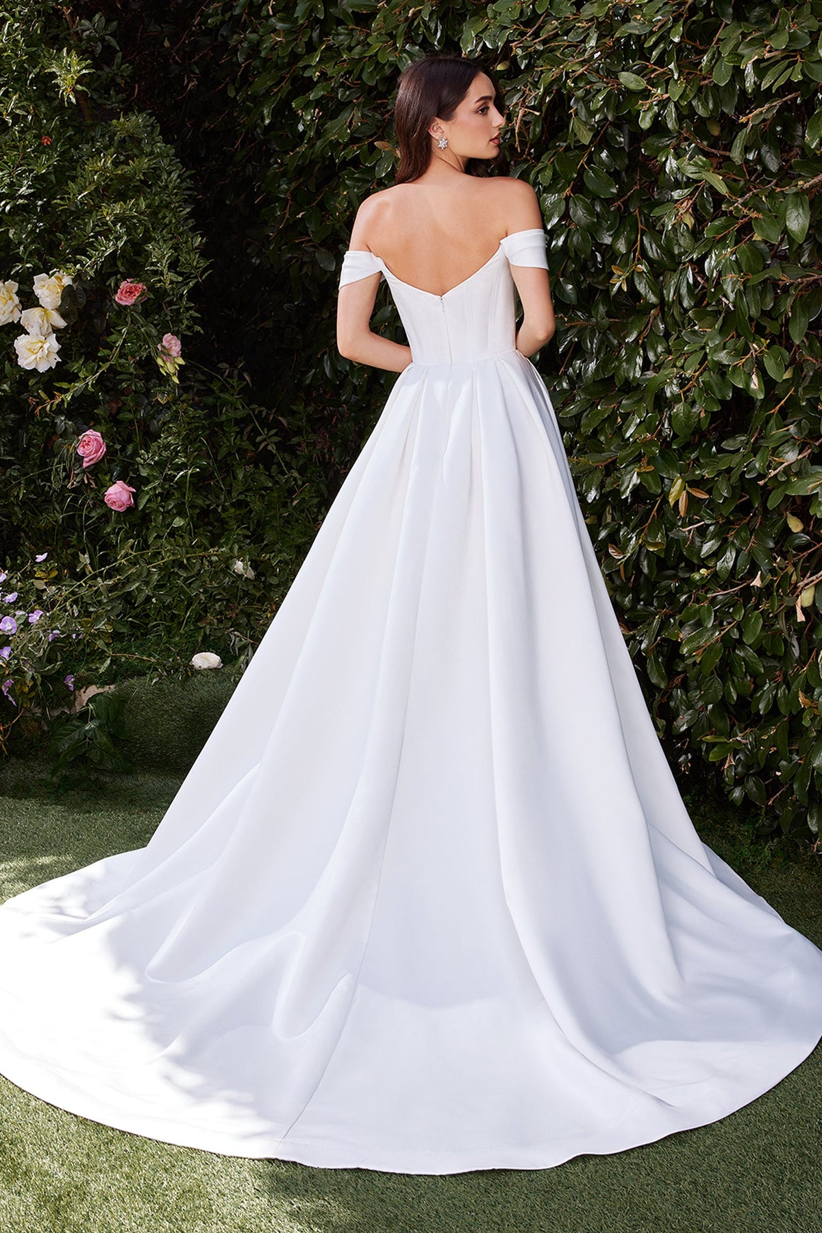 Ladivine by Cinderella Divine CDS513W_OFF--WHITE_BACK
