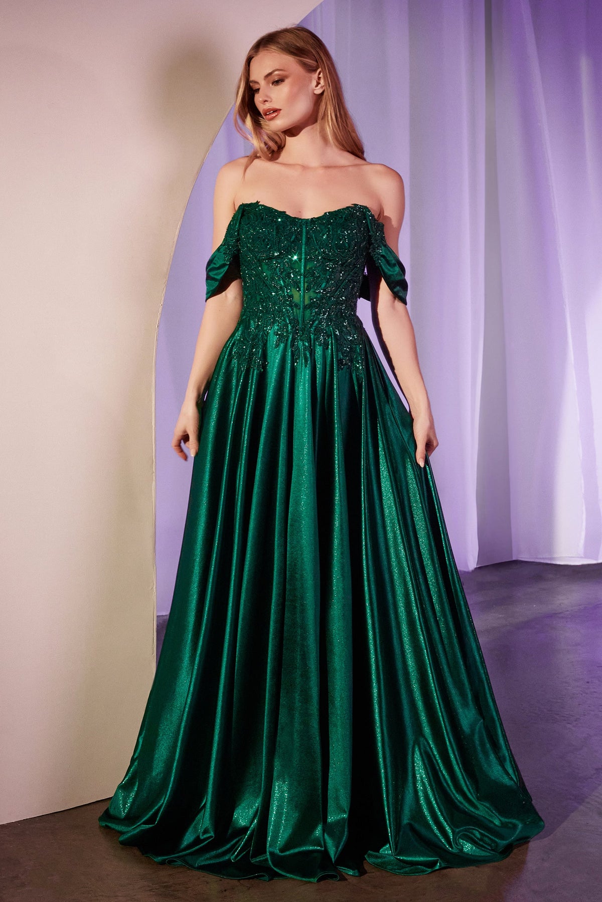 Ladivine by Cinderella Divine CDS525_EMERALD_FRONT__1