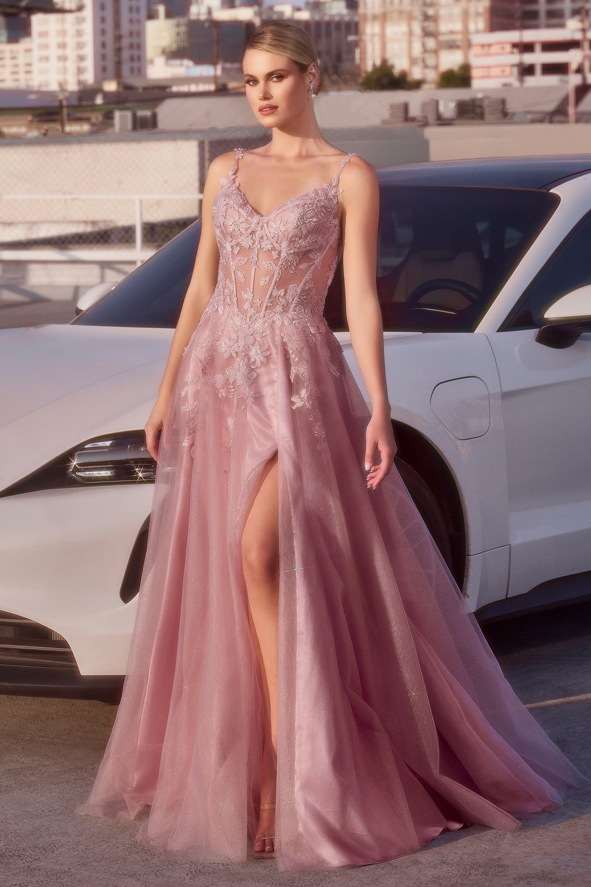 Ladivine by Cinderella Divine CDS533_MAUVE_FRONT