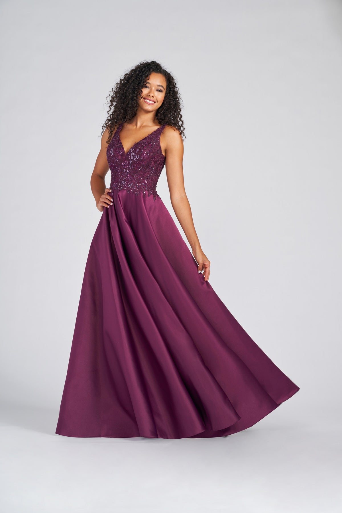 Colette by Daphne CL12271_PLUM_FRONT