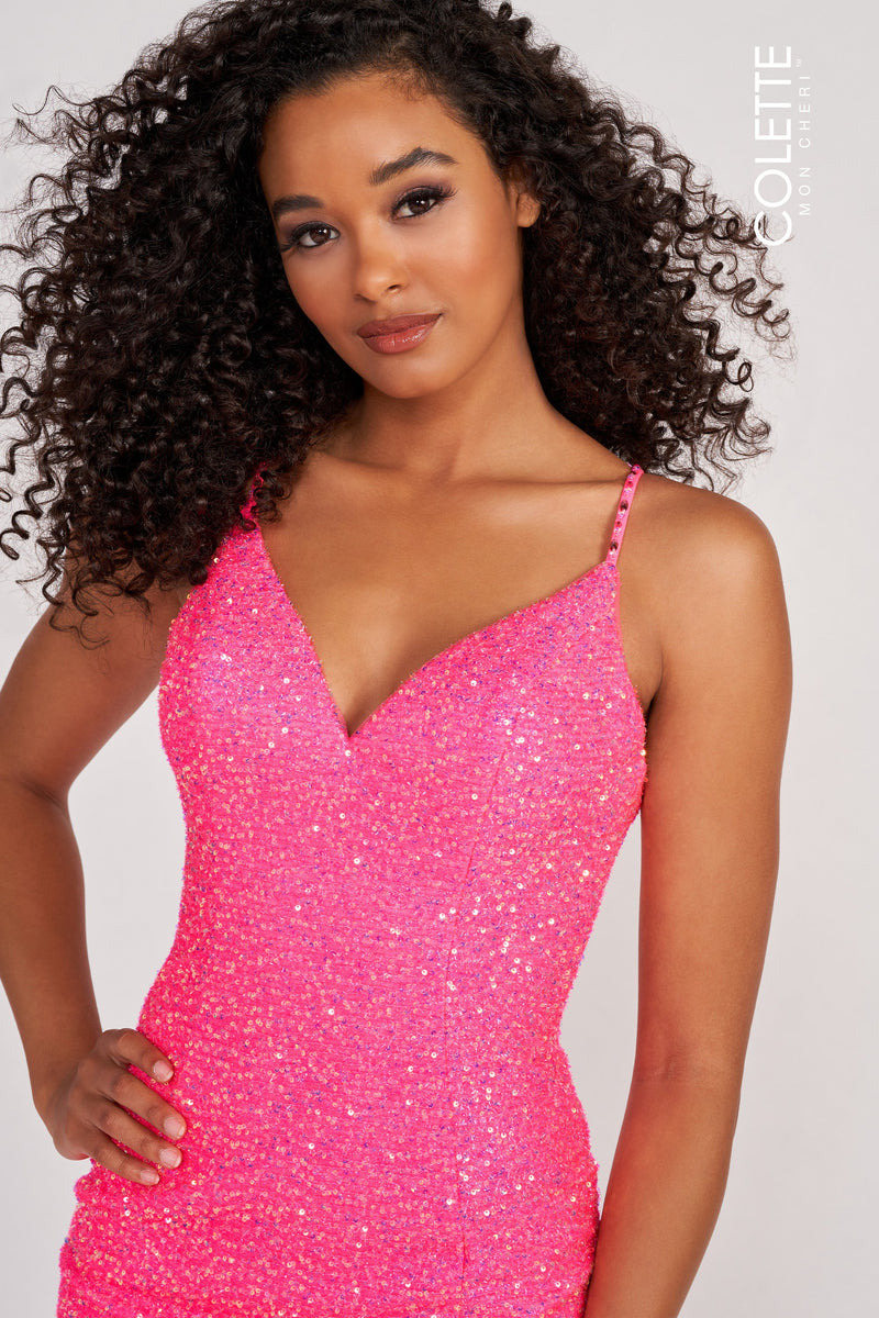Colette by Daphne CL2012-hot-pink-f-c