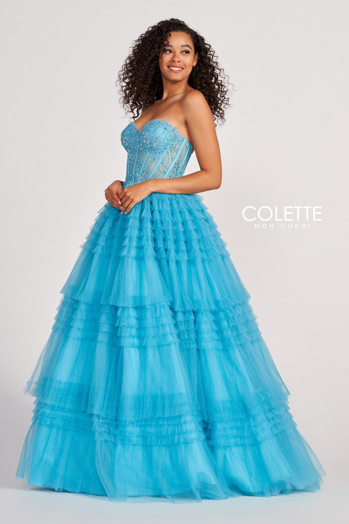 Colette by Daphne CL2017-turquoise-f
