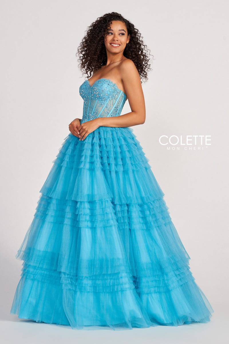 Colette by Daphne CL2017-turquoise-f