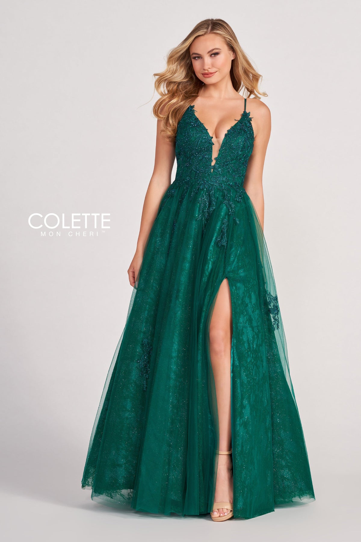 Colette by Daphne CL2025-emerald-f