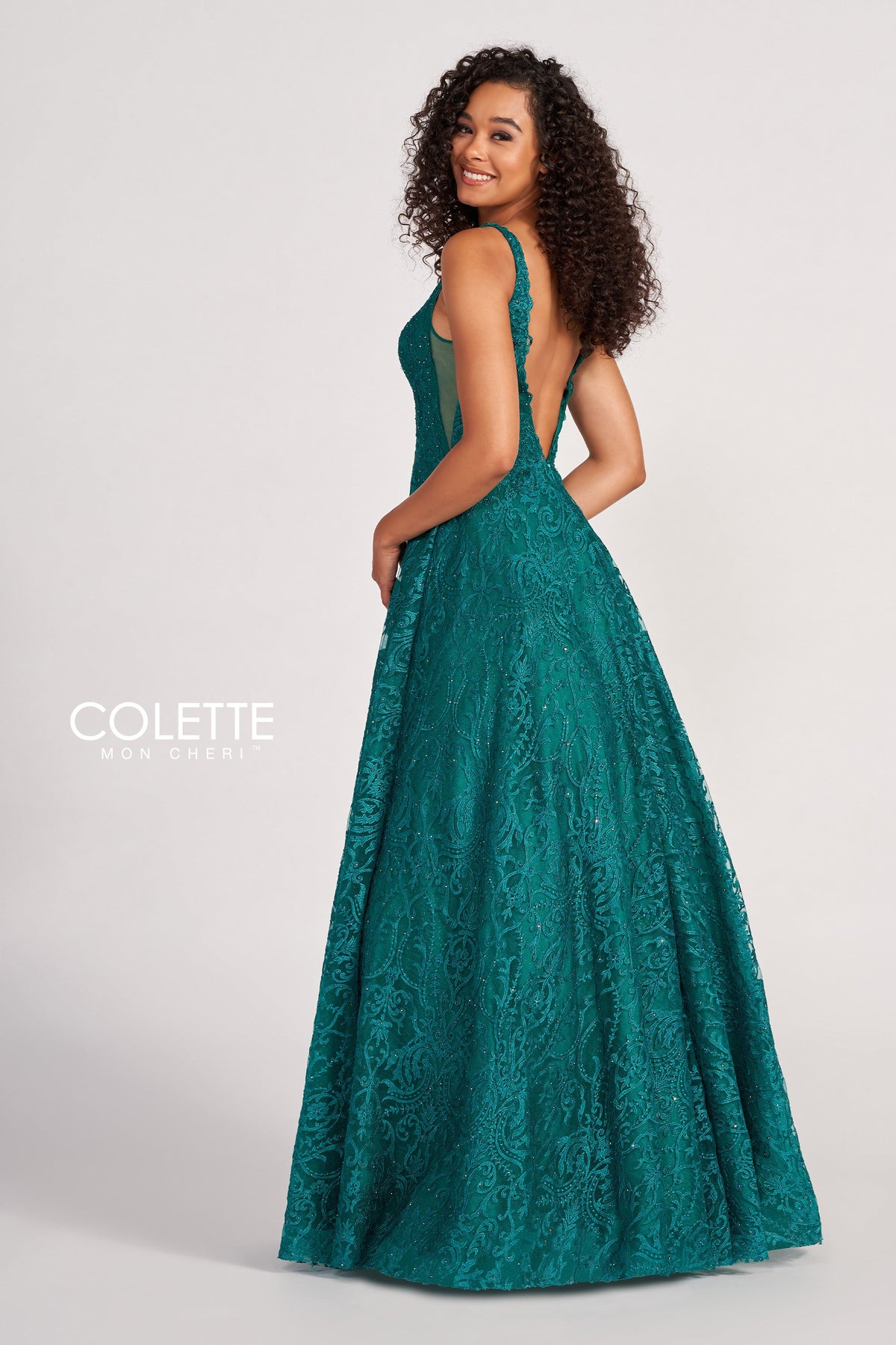 Colette by Daphne CL2029-emerald-b
