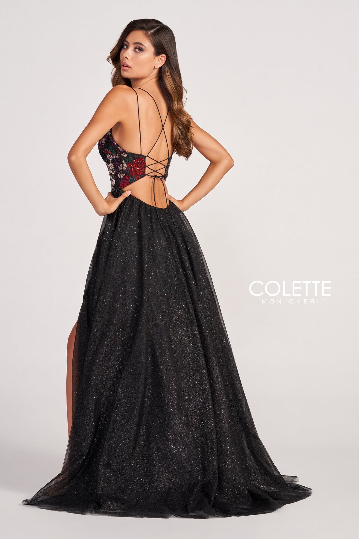 Colette by Daphne CL2039-black-multi-b