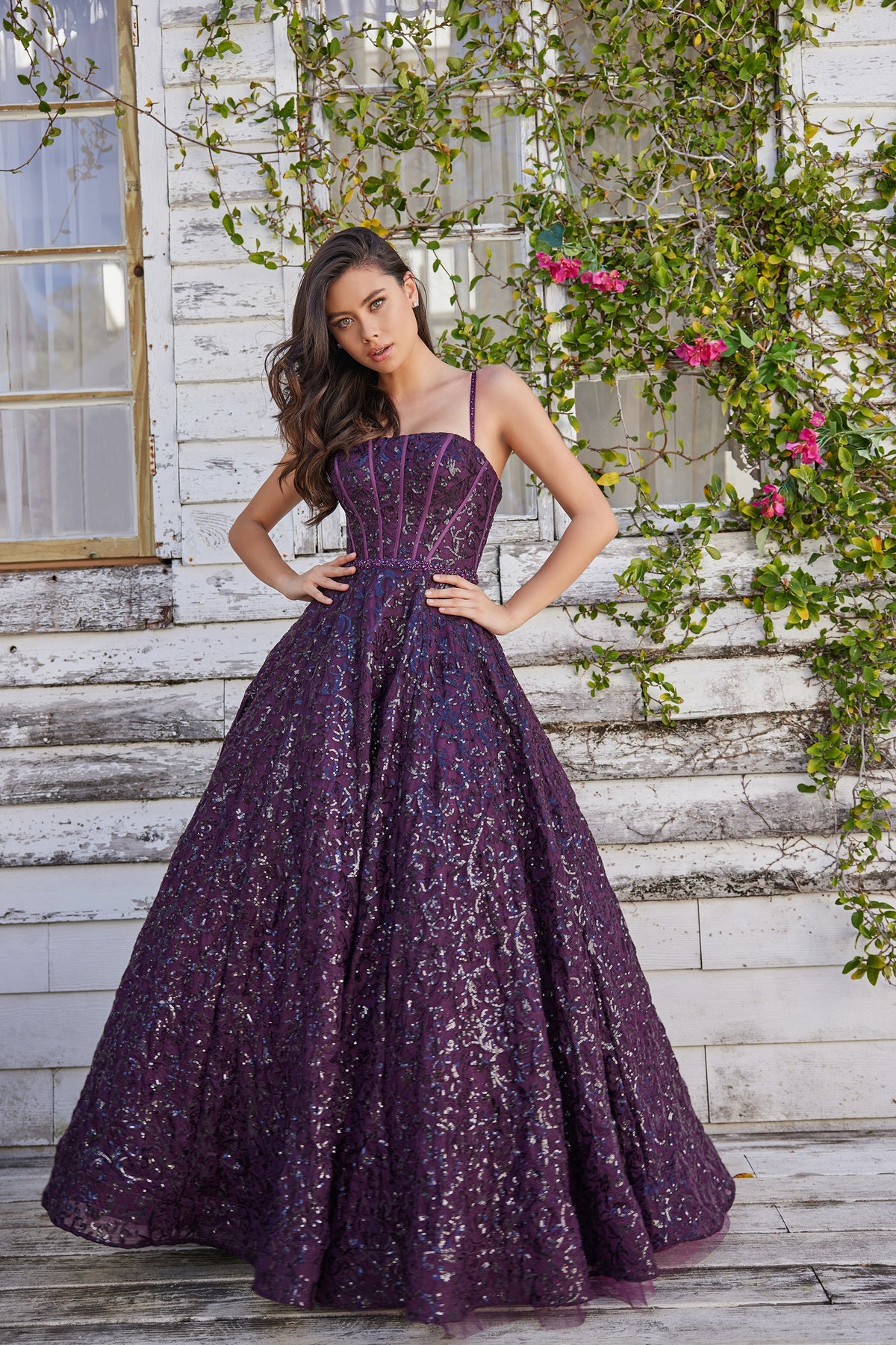 Colette by Daphne CL5141-plum-a-c