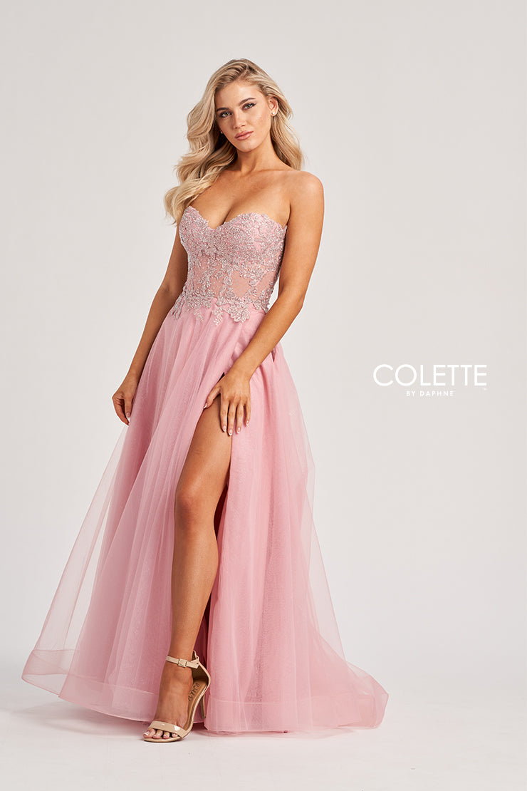 Colette by Daphne CL8110_ROSE_FRONT
