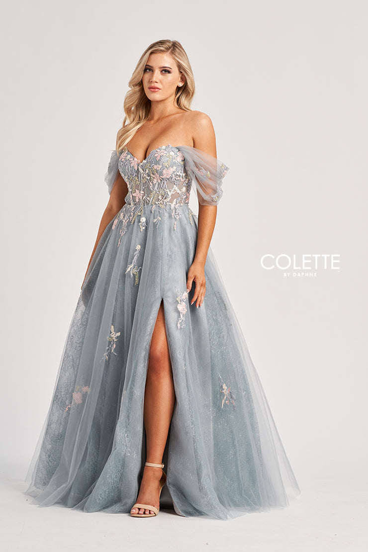Colette by Daphne CL8150_PLATINUM_MULTI_FRONT