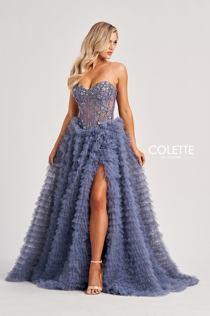 Colette by Daphne CL8170-steel-blue-c