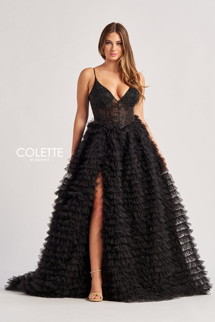 Colette by Daphne CL8330_BLACK_FRONT