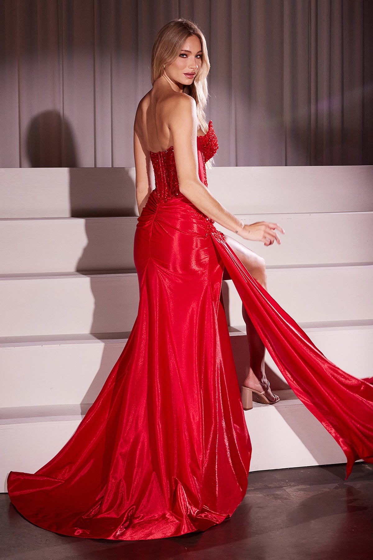 Ladivine by Cinderella Divine CM369_RED_BACK