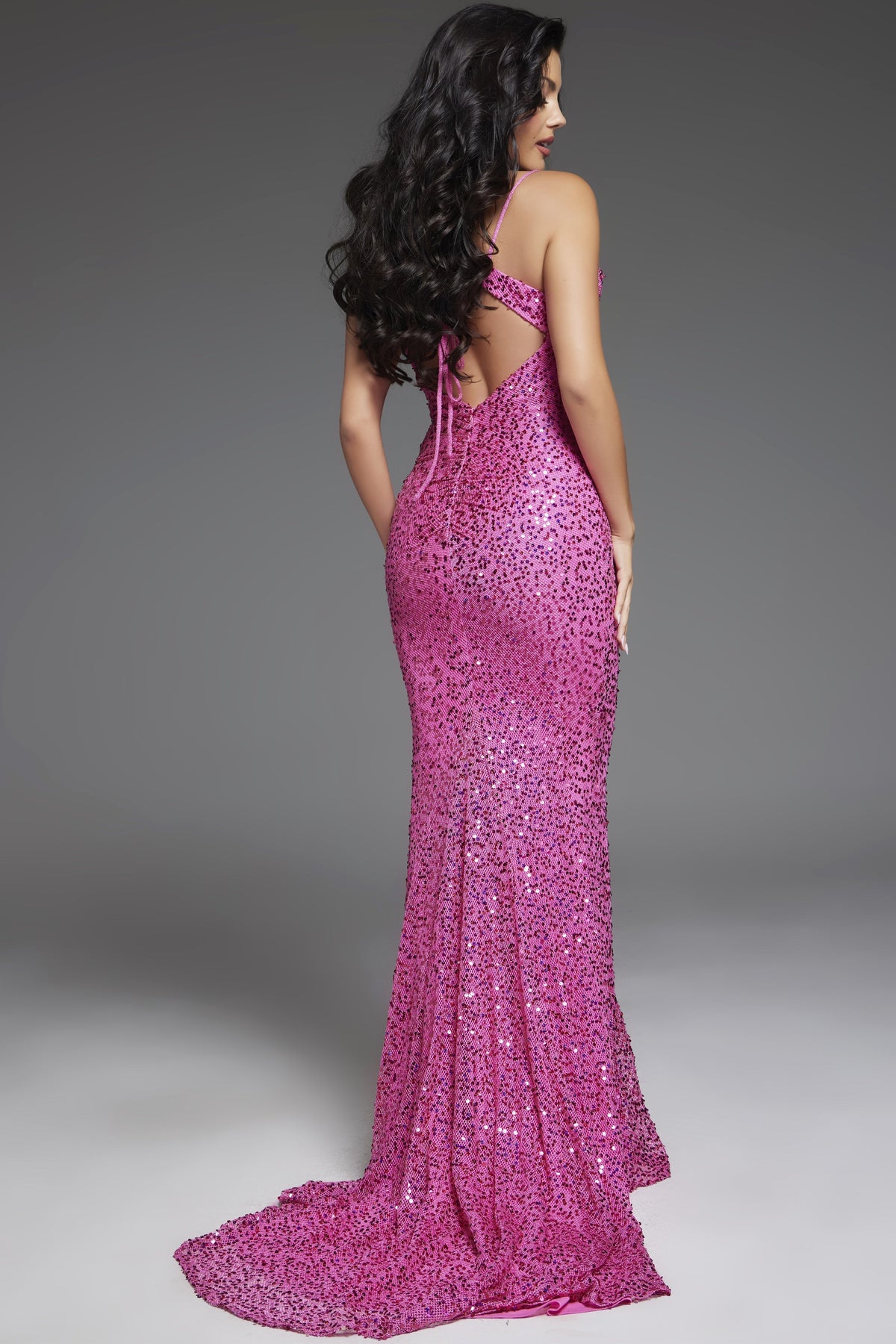 Jovani D5403_HOTPINK__46