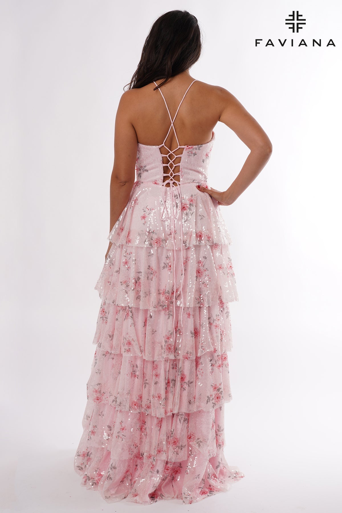 Faviana E11223_LIGHT_PINK_FLORAL_BACK