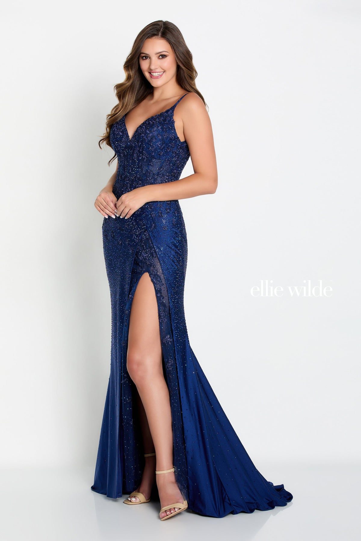 Ellie Wilde EW122044-navy-blue-f