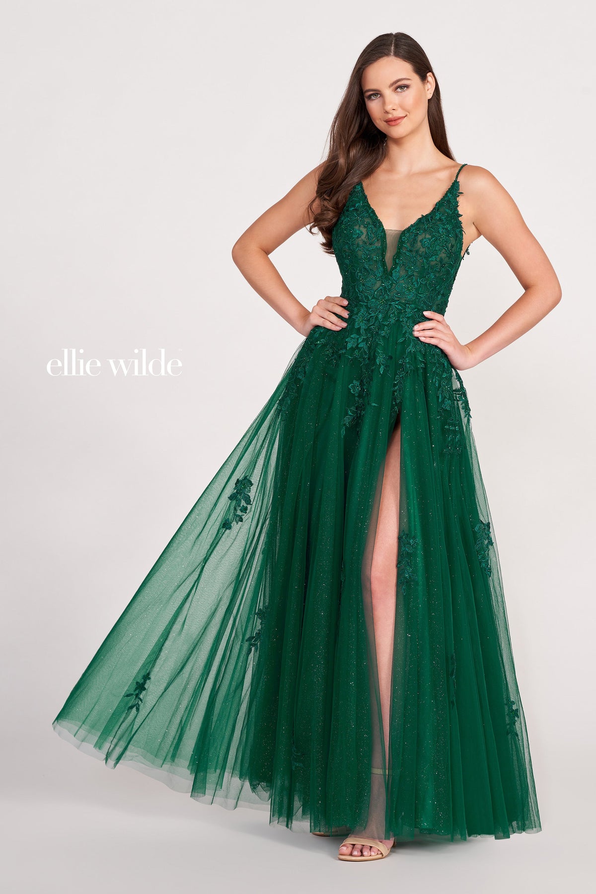 Ellie Wilde EW122102-emerald-f
